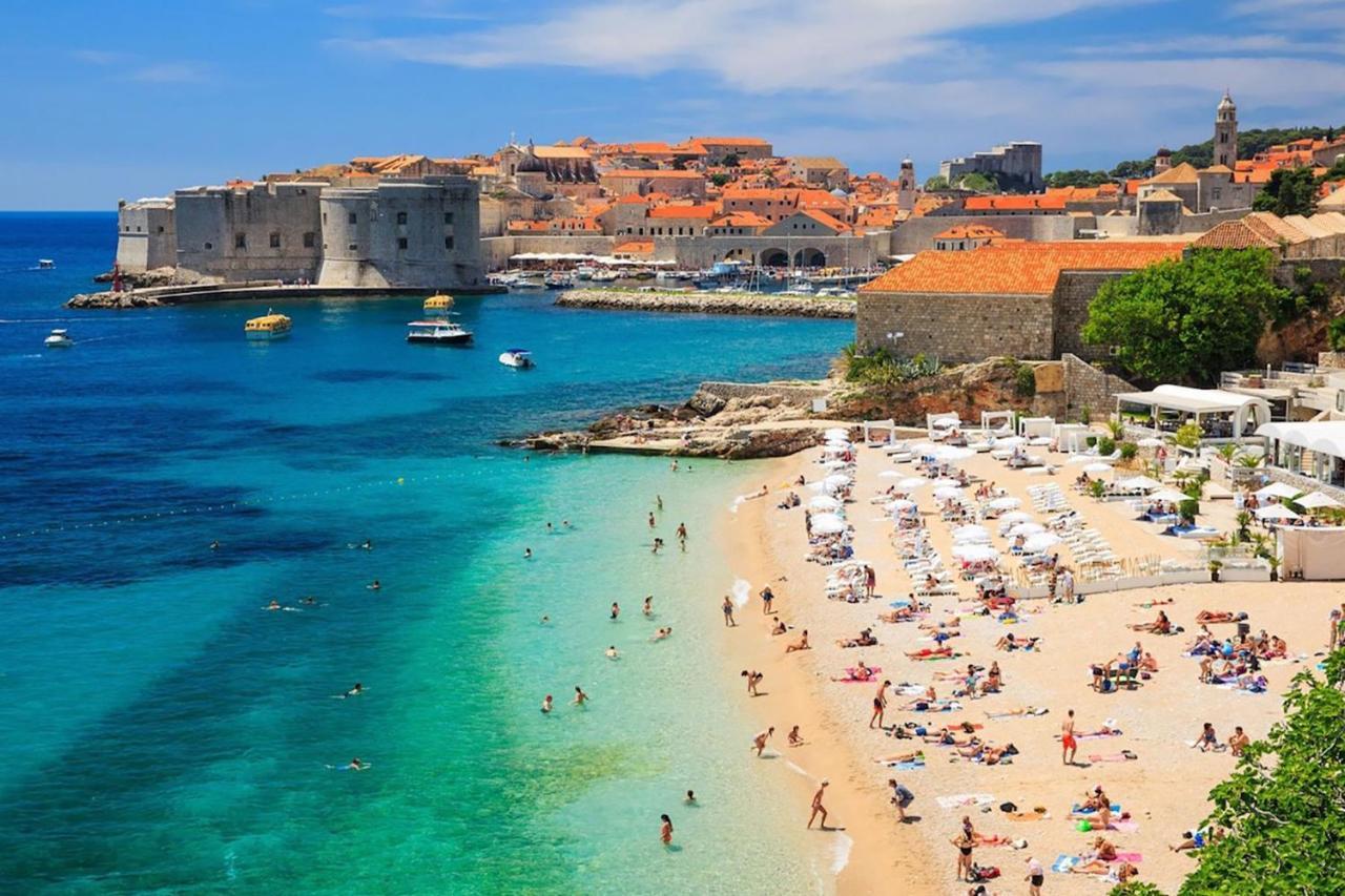 Luxury Bonbon Next To Banje Beach And Old Town, Great Location Dubrovnik Exteriör bild